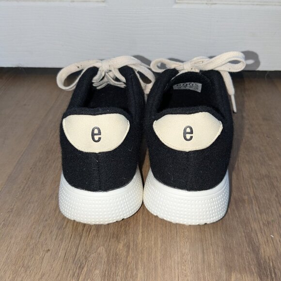 Egos Copenhagen Merino Wool Sneaker Shoes Unisex Black White EU 40 / US 9 wmns - Picture 4 of 11
